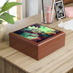 Cyberpunk Inventor in a Chaotic Dimension, Jewelry- Stash -Collection Box