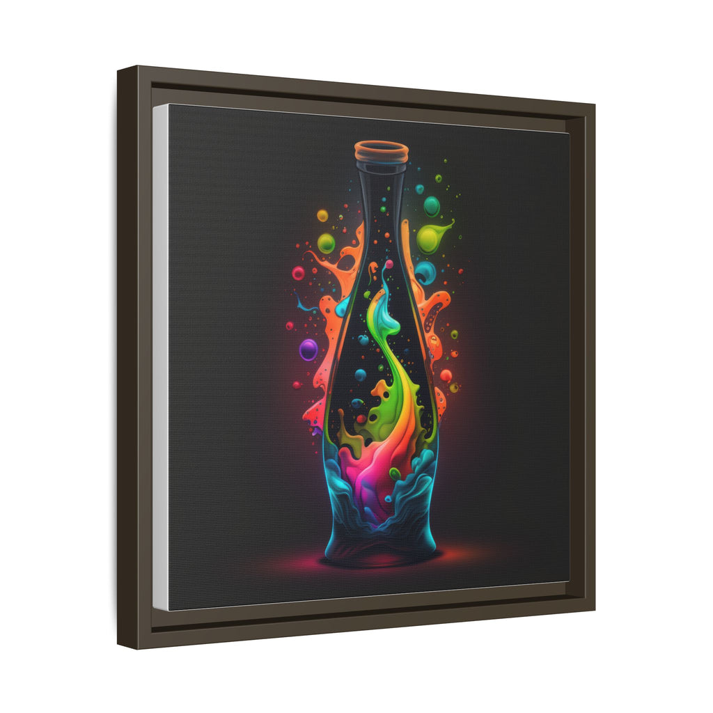 Chromatic Ascent, Art Print — Colorful Modern Wall Canvas