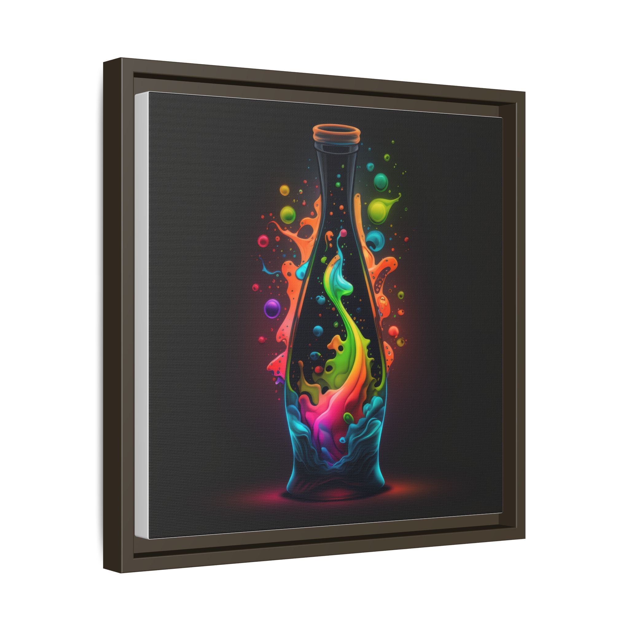 Chromatic Ascent, Art Print — Colorful Modern Wall Canvas
