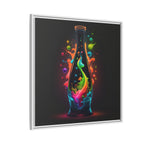 Chromatic Ascent, Art Print — Colorful Modern Wall Canvas