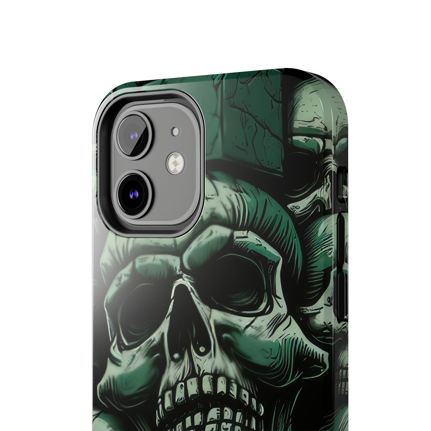 Metallic Chrome Skulls and classic Designed 15 Tough Phone Cases