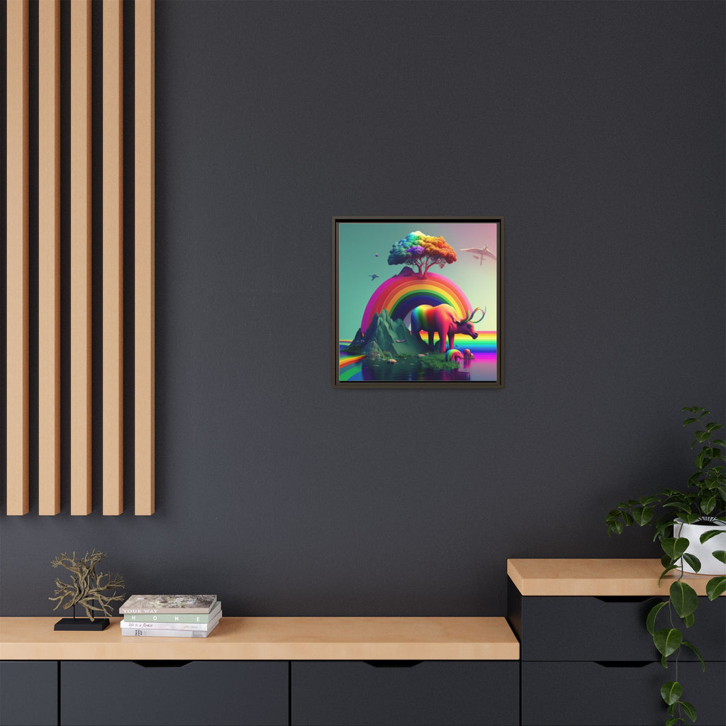 Sanctuary of Color, Art Print — Colorful Modern Wall Canvas