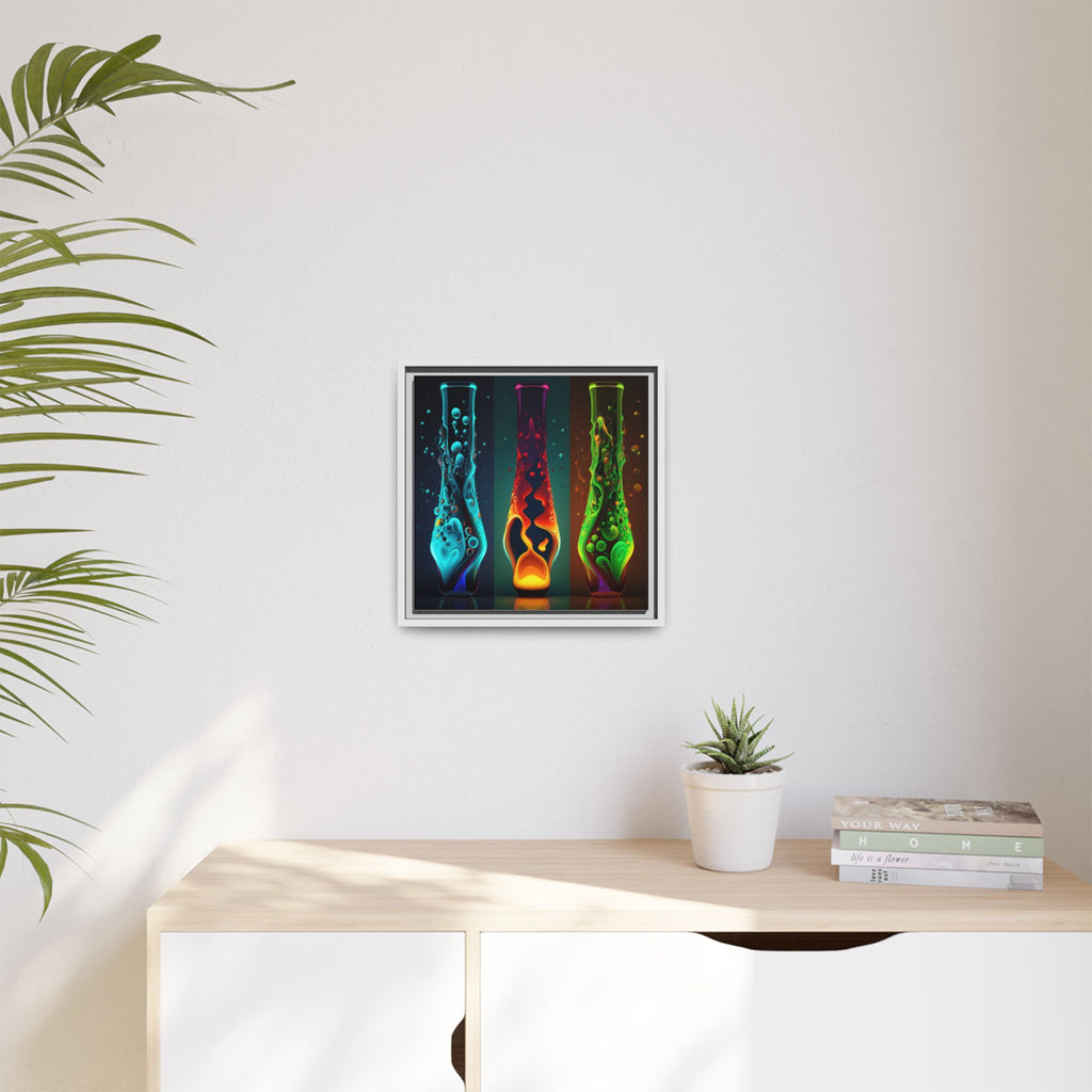 Three States of Flow, Art Print — Colorful Modern Wall Canvas