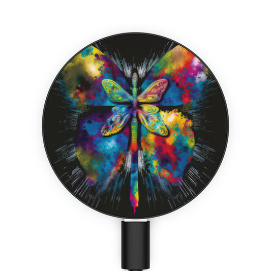 Bold And Beautiful Tie Dye Cross Style 14 Magnetic Induction Charger