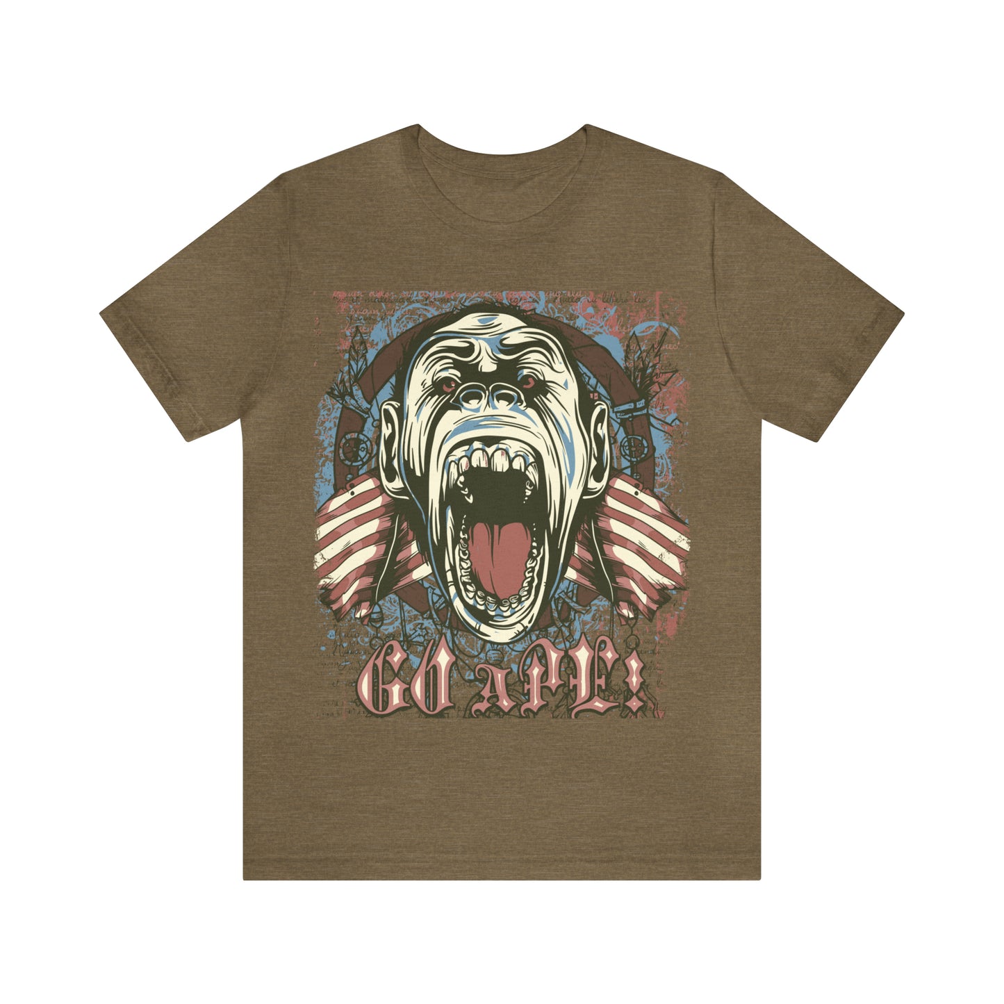 Go Ape, Unisex Jersey Short Sleeve Tee