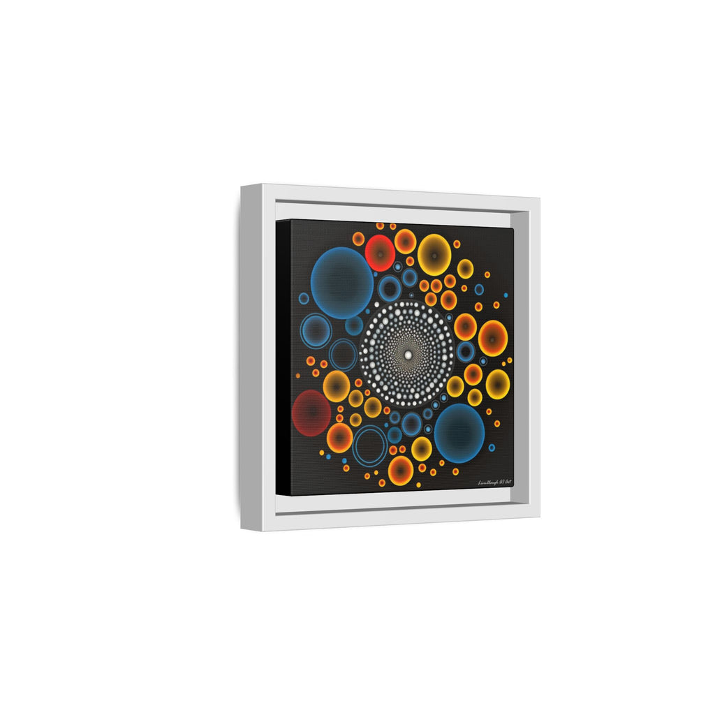 Harmonic Orbits, Matte Canvas, Framed (Multi-color)