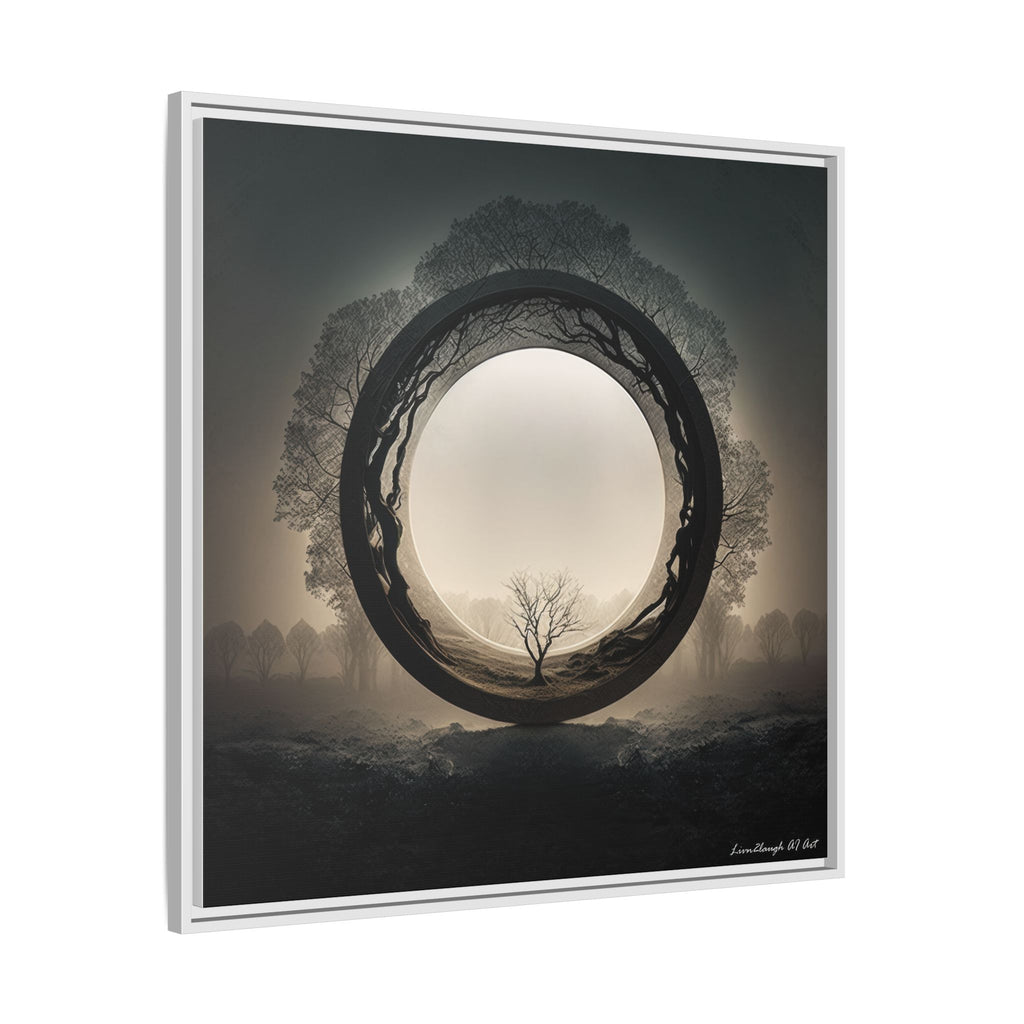 Circle of Stillness, Art Print — Colorful Modern Wall Canvas