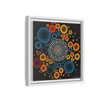 Gilded Tide, Art Print — Colorful Modern Wall Canvas