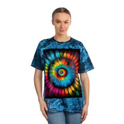 Bold And Beautiful Tie-Dye Style 4, Tee, Crystal