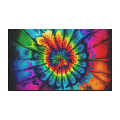 Bold And Beautiful Tie Dye Style Two Heavy Duty Floor Mat