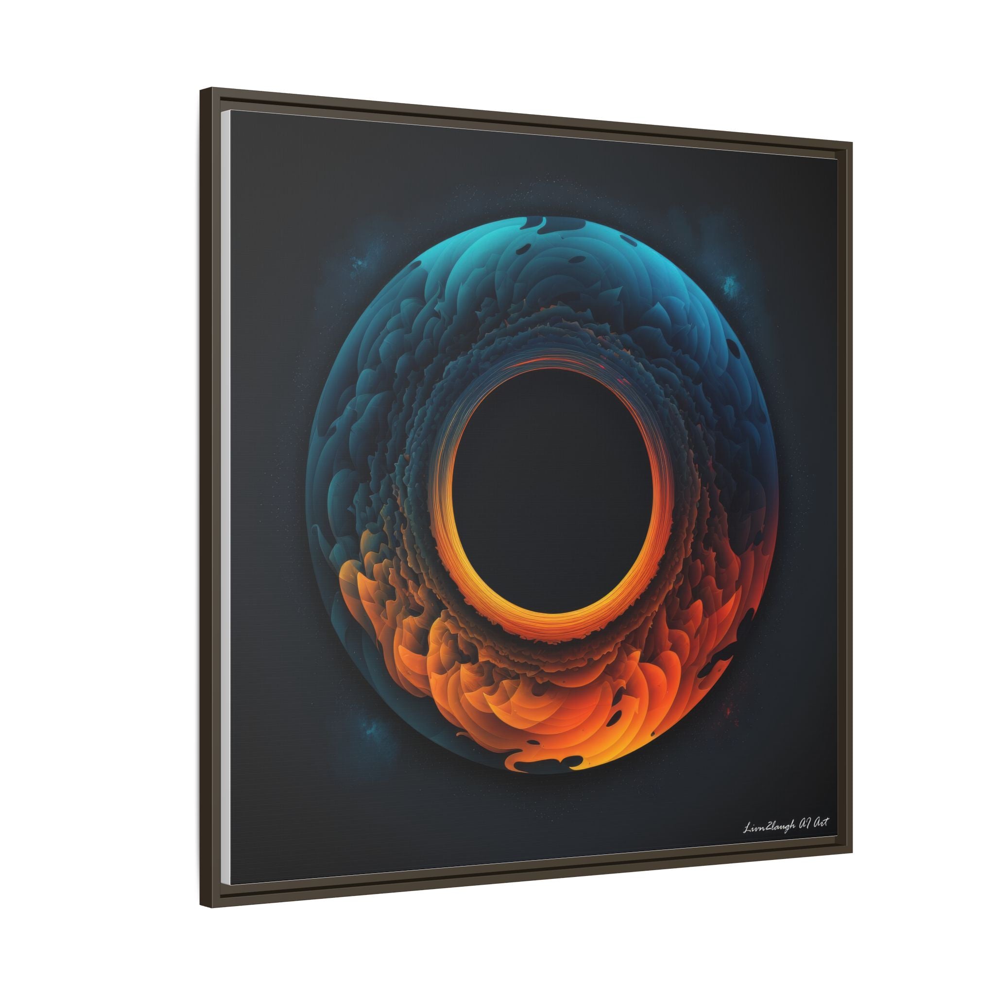 Molten Silence, Art Print — Colorful Modern Wall Canvas