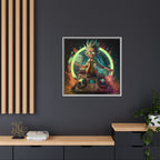 Frequency of Genius, Art Print — Colorful Modern Wall Canvas