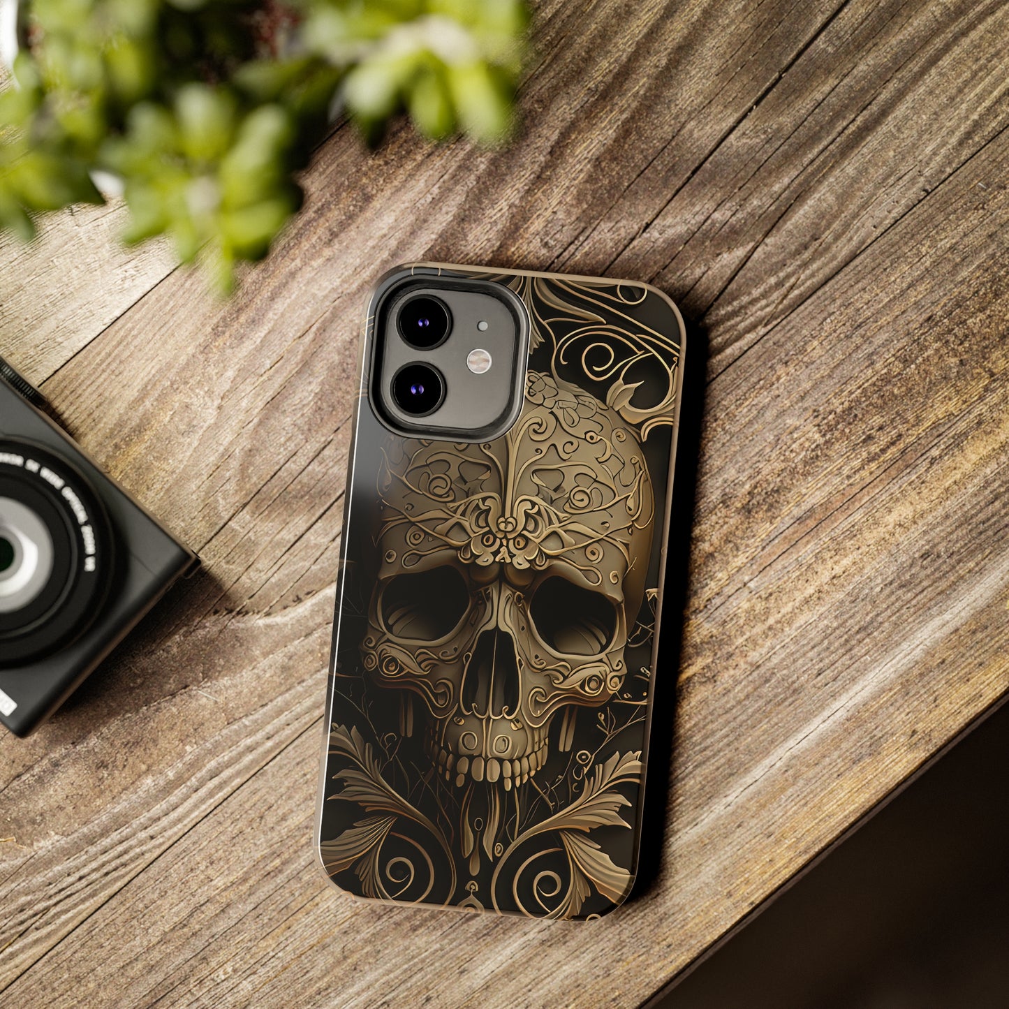 Metallic Chrome Skulls and classic Designed 5 Phone Cases