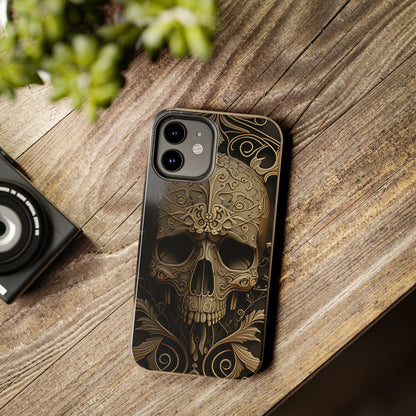 Metallic Chrome Skulls and classic Designed 5 Phone Cases