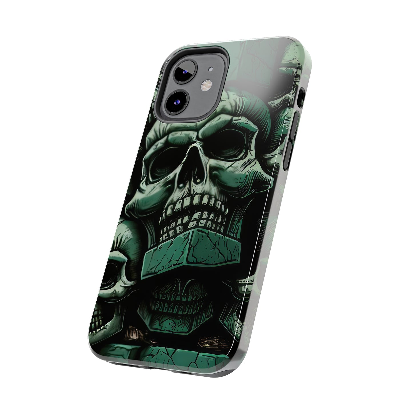 Metallic Chrome Skulls and classic Designed 15 Tough Phone Cases