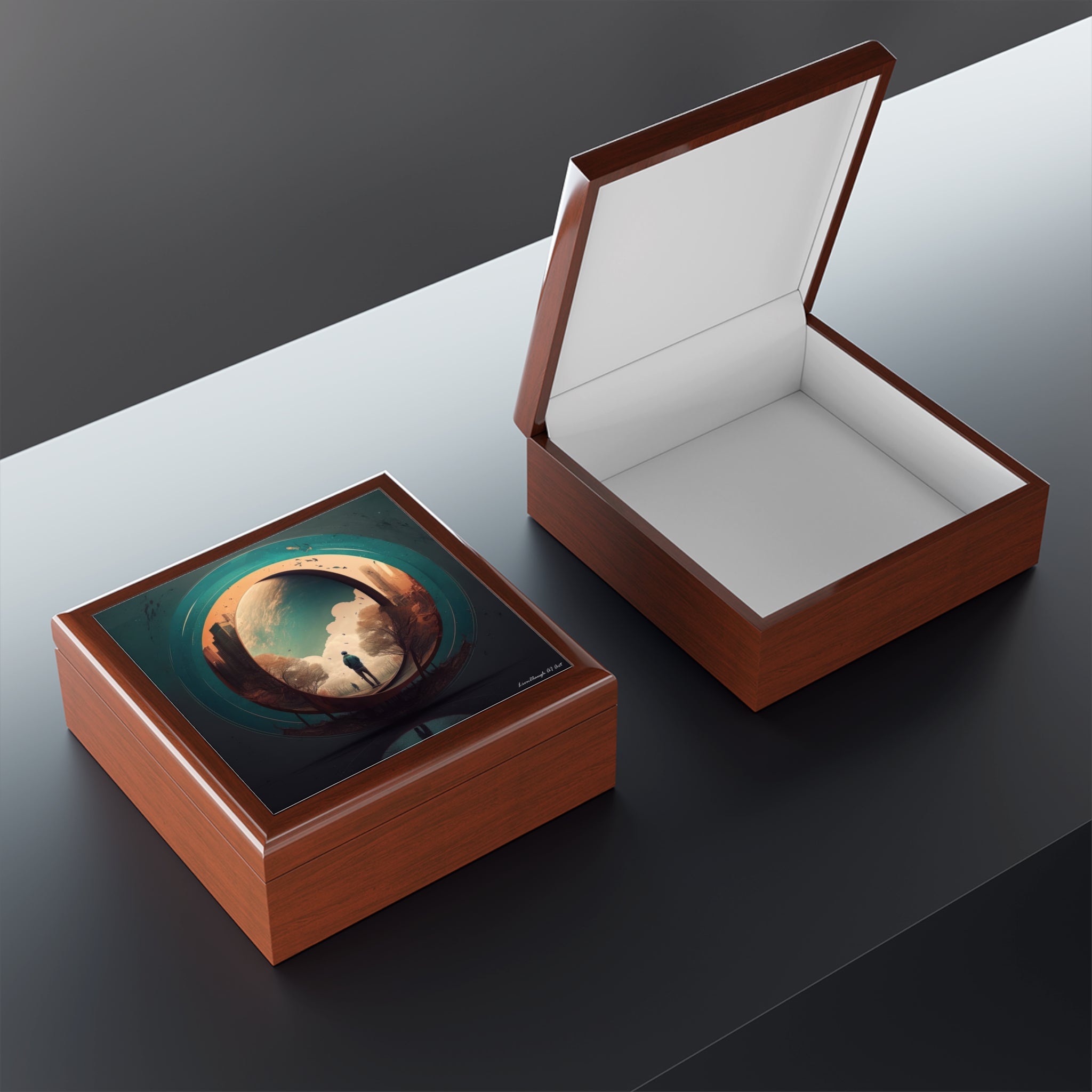 Threshold Between Worlds, Jewelry- Stash- Collection Box
