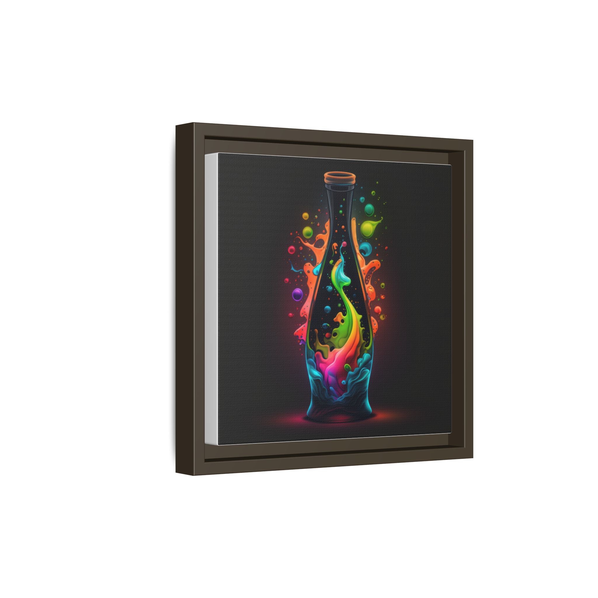 Chromatic Ascent, Art Print — Colorful Modern Wall Canvas