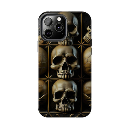 Metallic Chrome Skulls and classic Designed 19 Tough Phone Cases