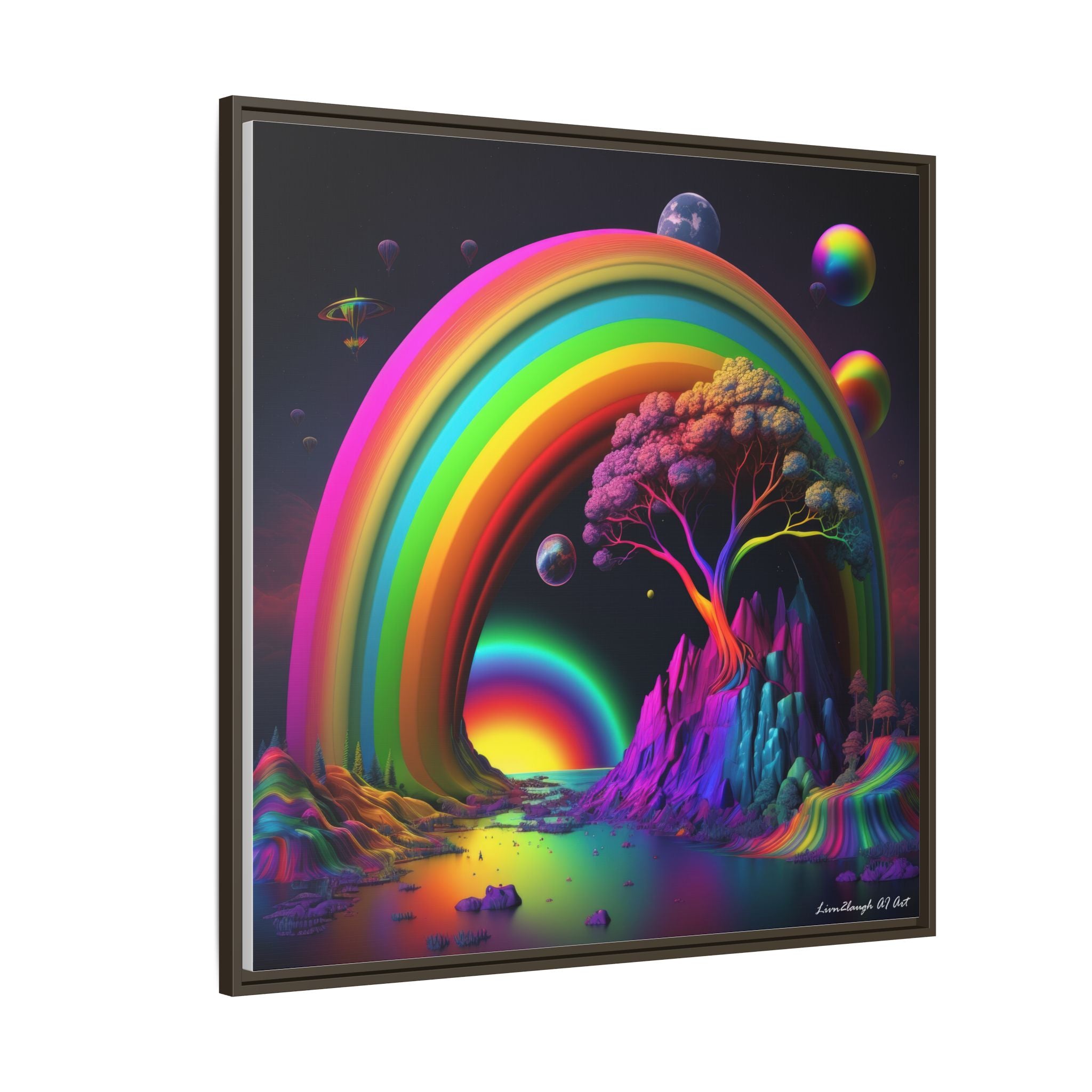 Arc of Infinite Wonder, Art Print — Colorful Modern Wall Canvas