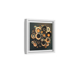 Concentric Harmony, Art Print — Colorful Modern Wall Canvas