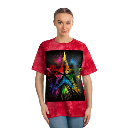 Bold And Beautiful Star Tie-Dye Style 2 Tie-Dye Tee, Crystal