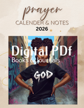 2026 Bible Inspired Calender and Journal, Digital Pdf