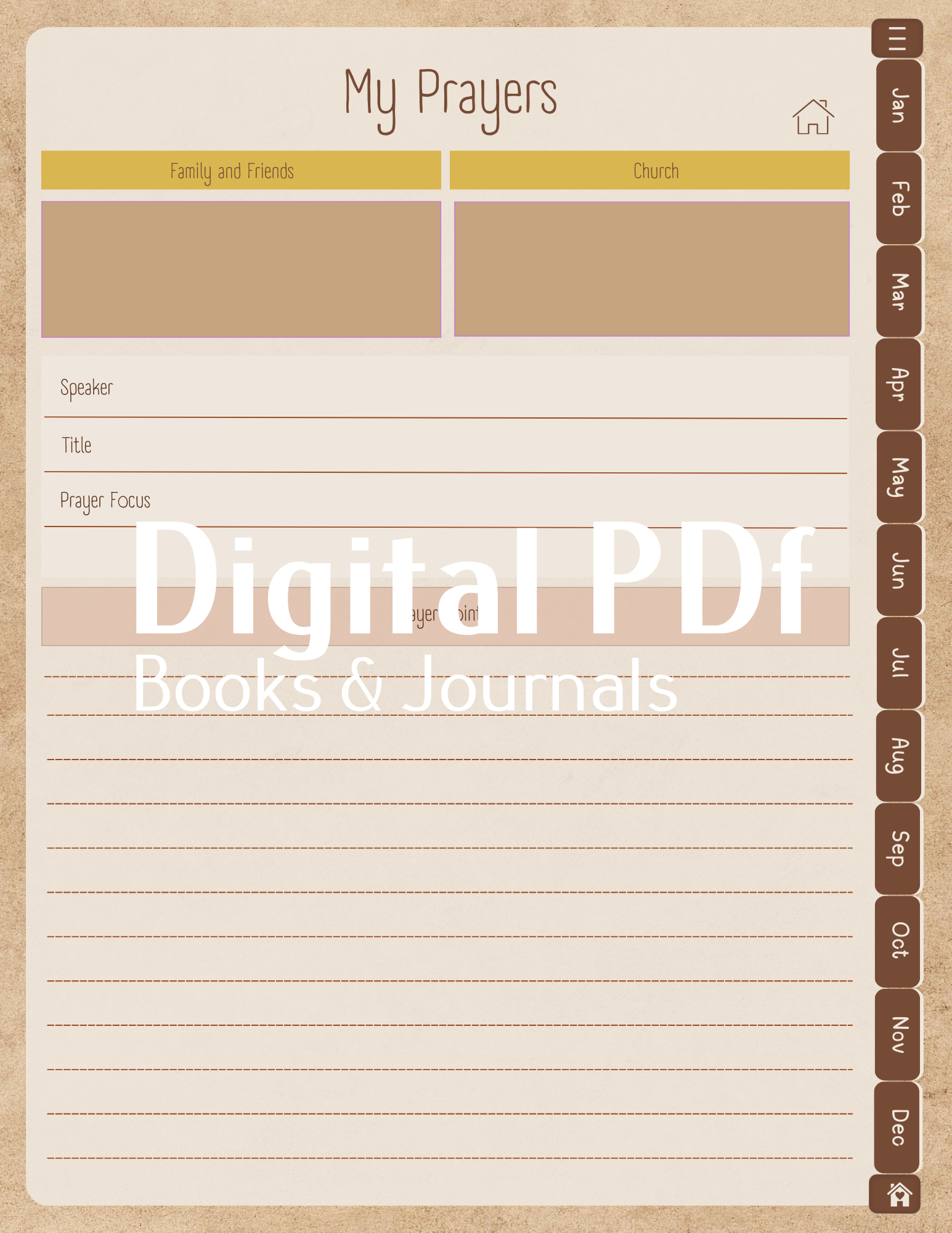2026 Bible Inspired Calender and Journal, Digital Pdf