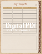 2026 Bible Inspired Calender and Journal, Digital Pdf