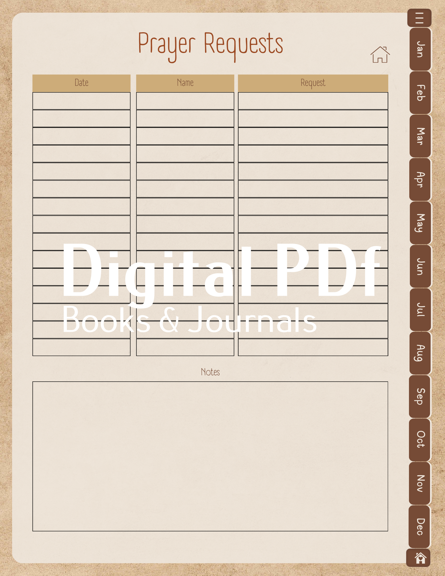 2026 Bible Inspired Calender and Journal, Digital Pdf