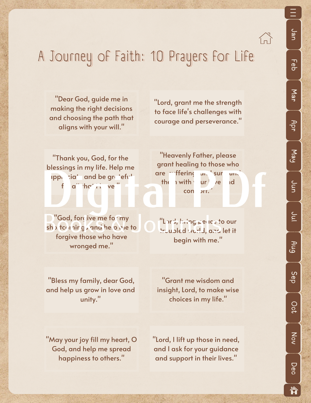 2026 Bible Inspired Calender and Journal, Digital Pdf