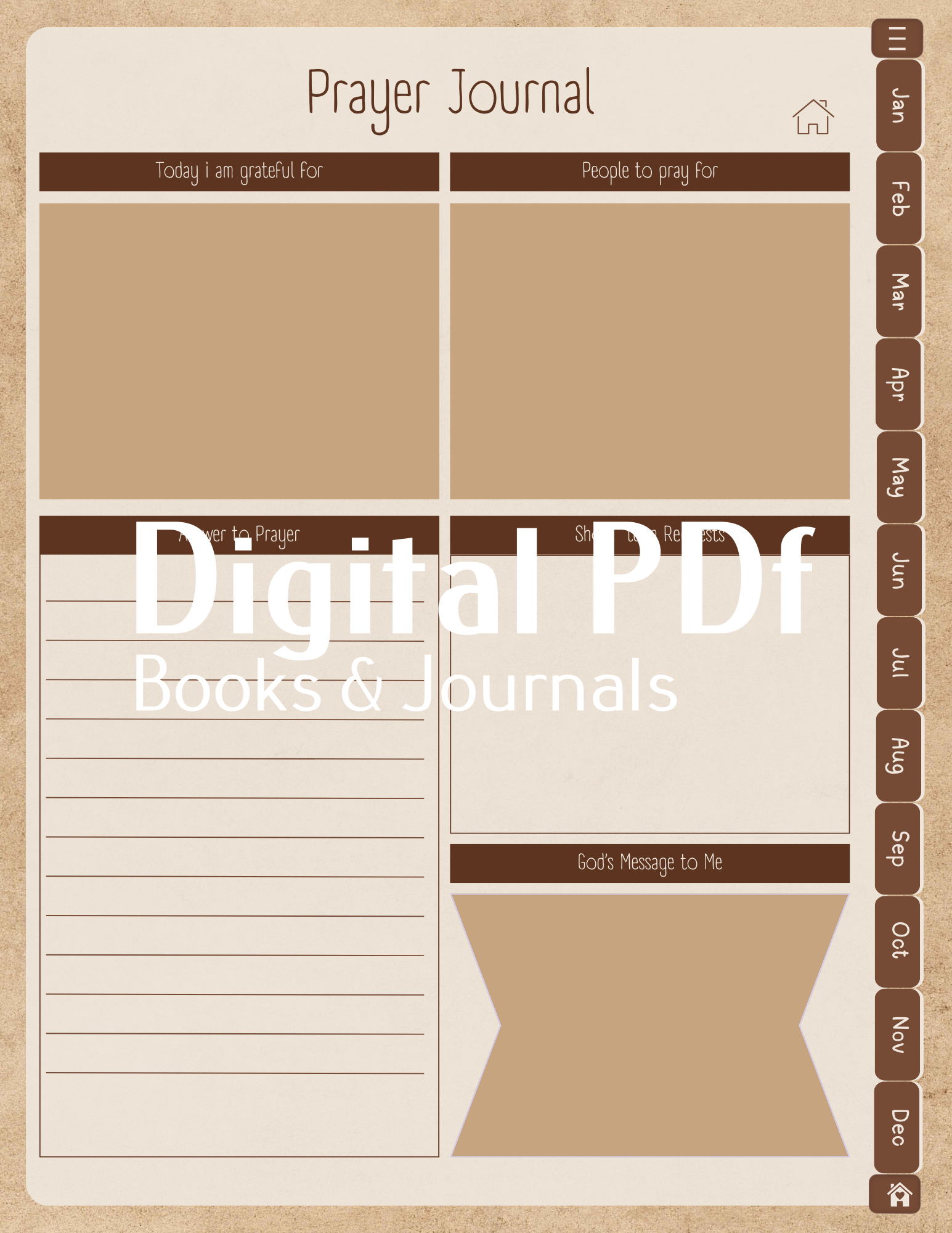 2026 Bible Inspired Calender and Journal, Digital Pdf