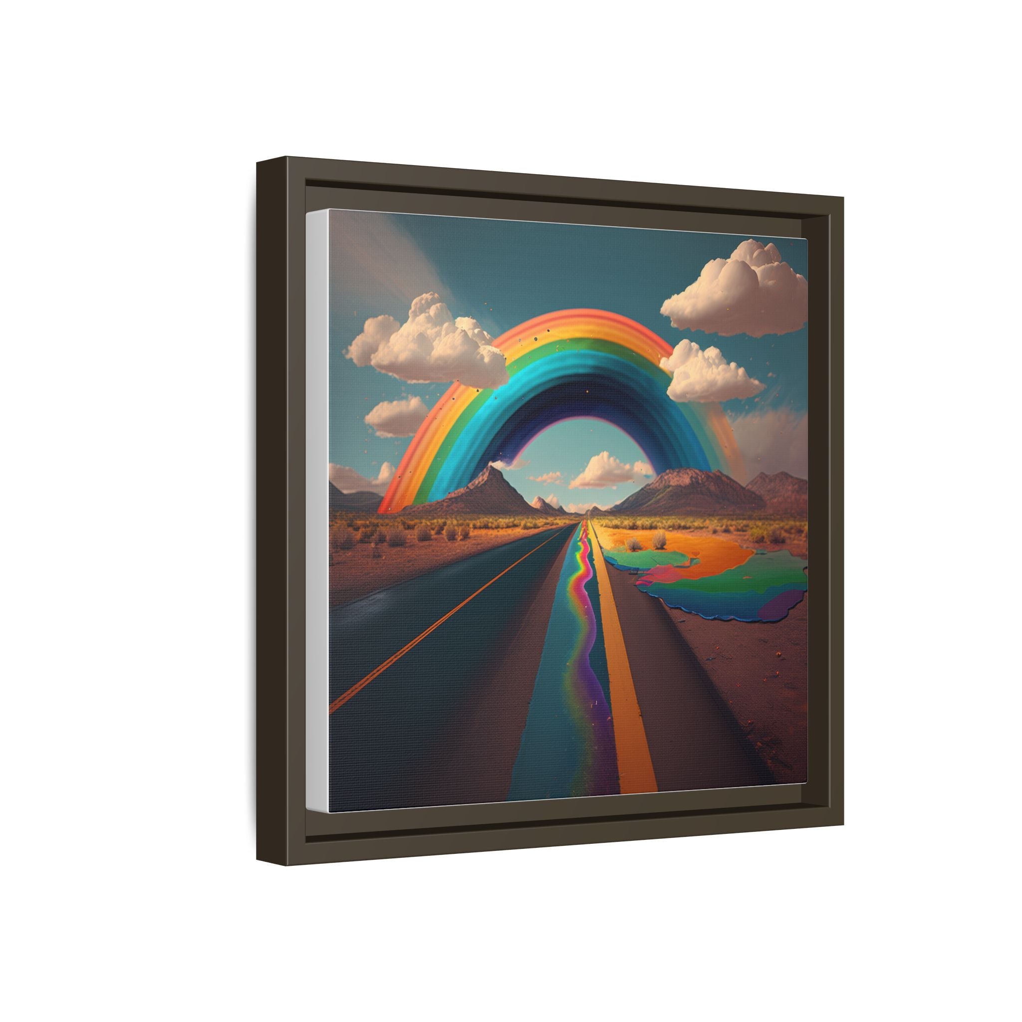Road to Color, Art Print — Colorful Modern Wall Canvas