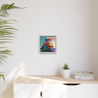 Sanctuary of Color, Art Print — Colorful Modern Wall Canvas