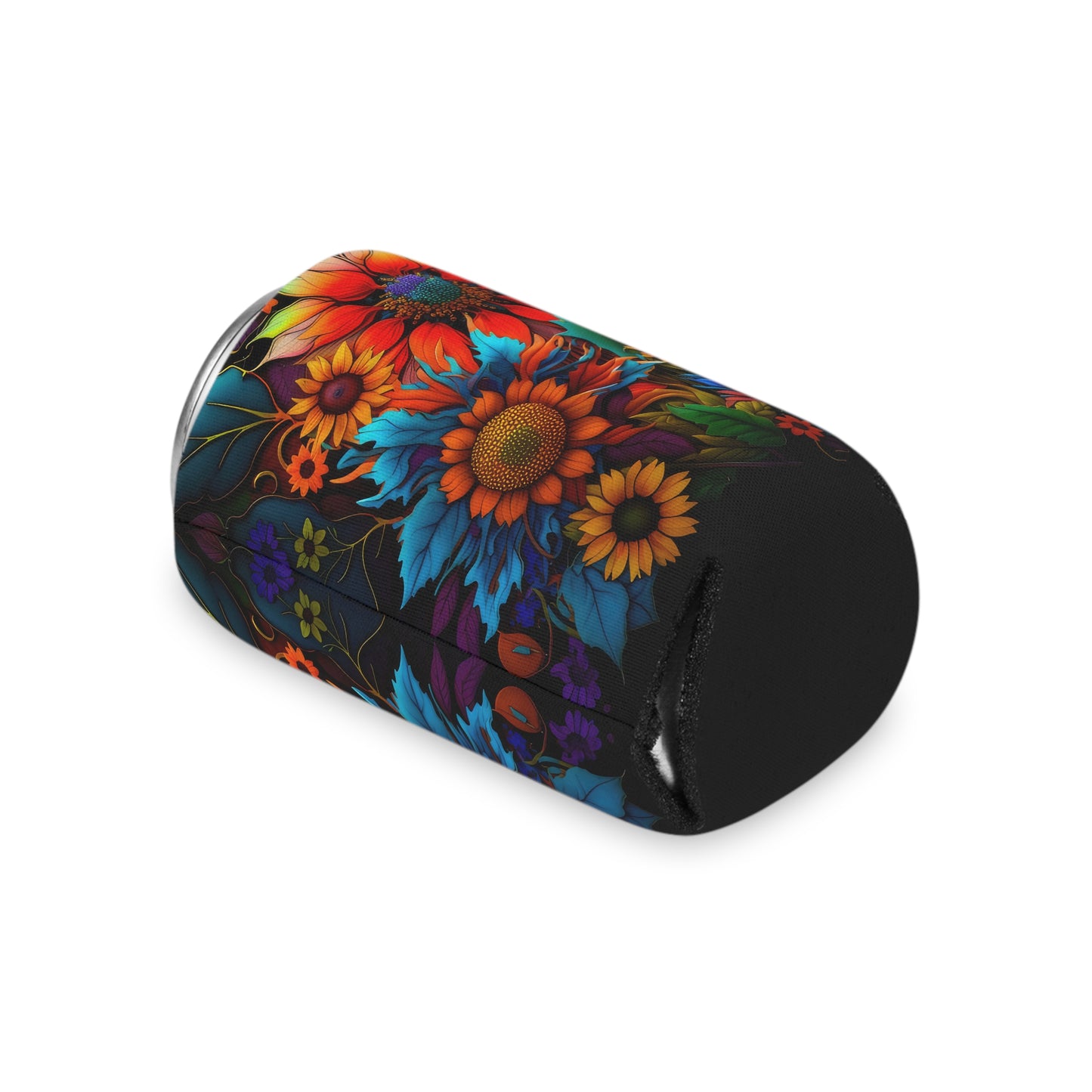 Bold And Beautiful Flowers Style One Can Cooler