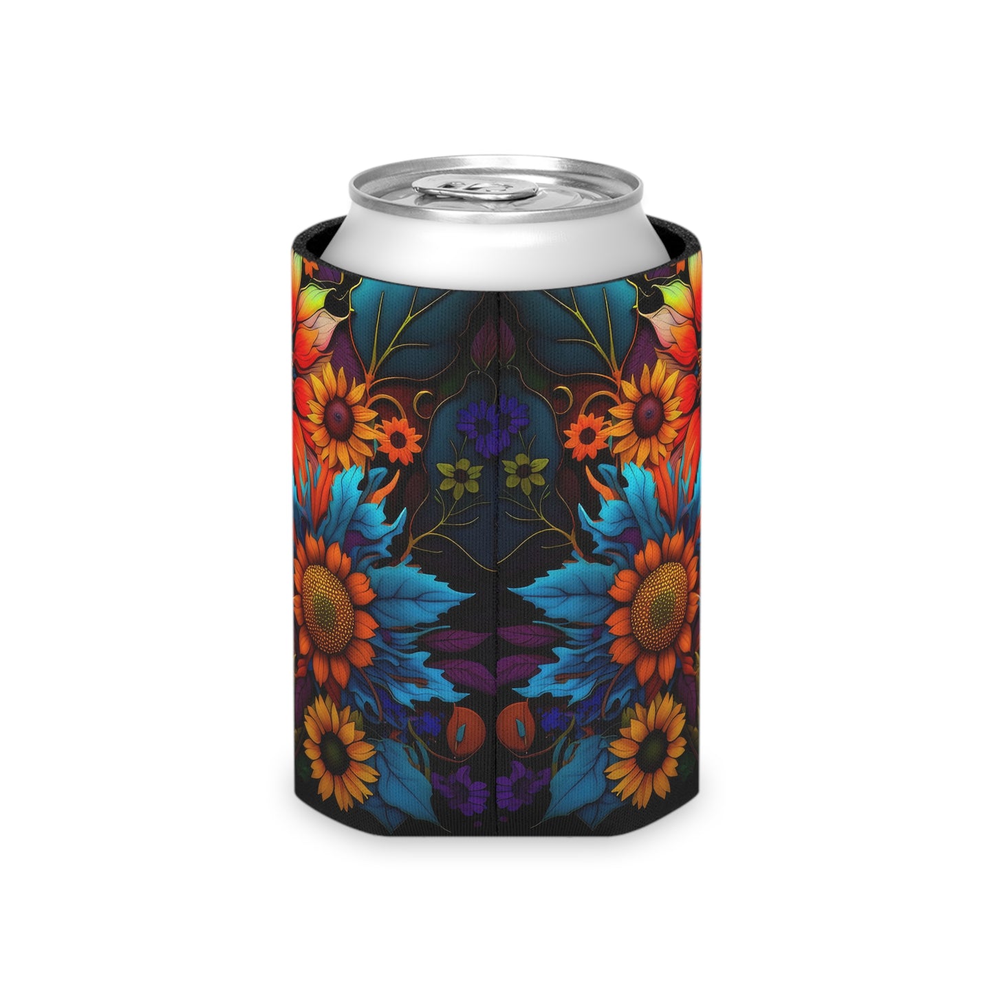 Bold And Beautiful Flowers Style One Can Cooler