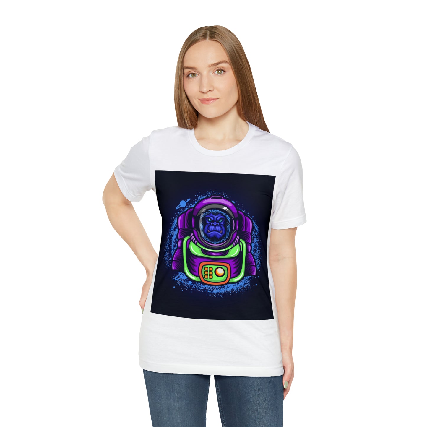 Space Ape, Unisex Jersey Short Sleeve Tee