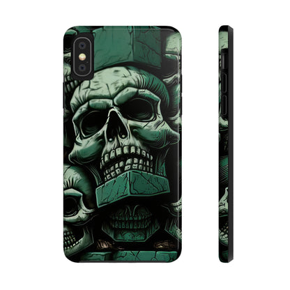 Metallic Chrome Skulls and classic Designed 15 Tough Phone Cases