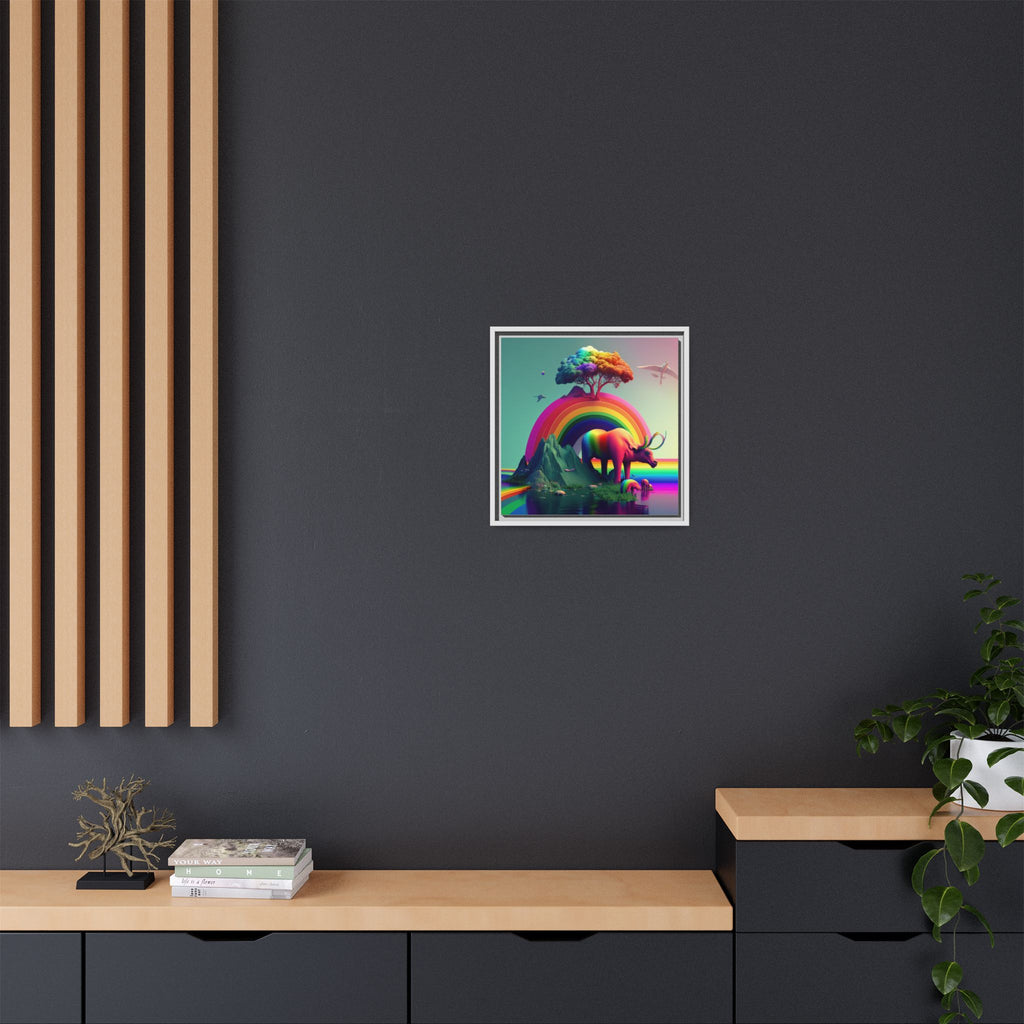 Sanctuary of Color, Art Print — Colorful Modern Wall Canvas