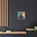 Sanctuary of Color, Art Print — Colorful Modern Wall Canvas