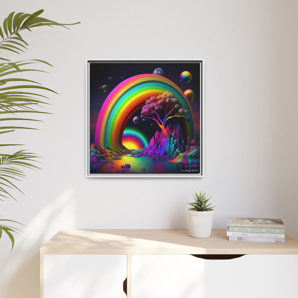 Arc of Infinite Wonder, Matte Canvas, Framed (Multi-color)