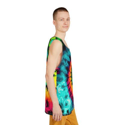 Bold And Beautiful Tie Dye Style Three 2  Men's Tank (AOP)