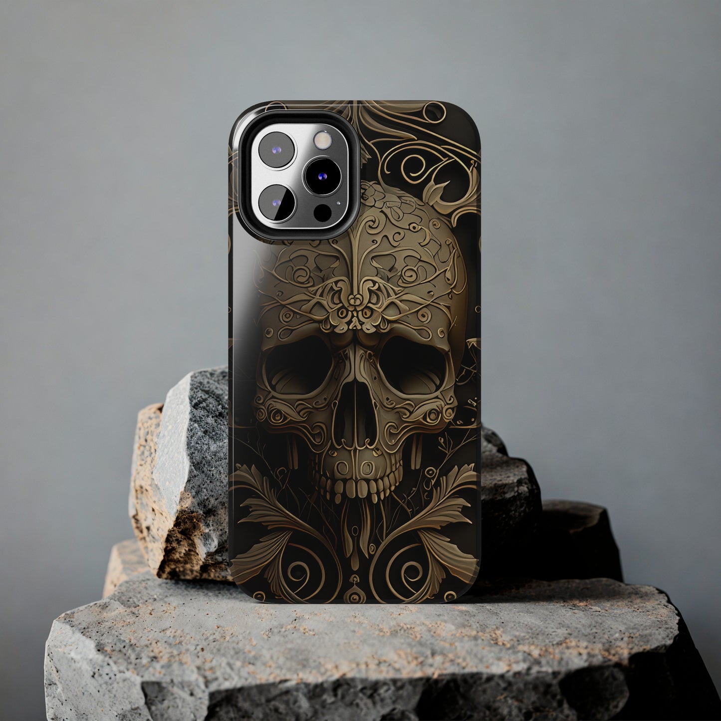 Metallic Chrome Skulls and classic Designed 5 Phone Cases