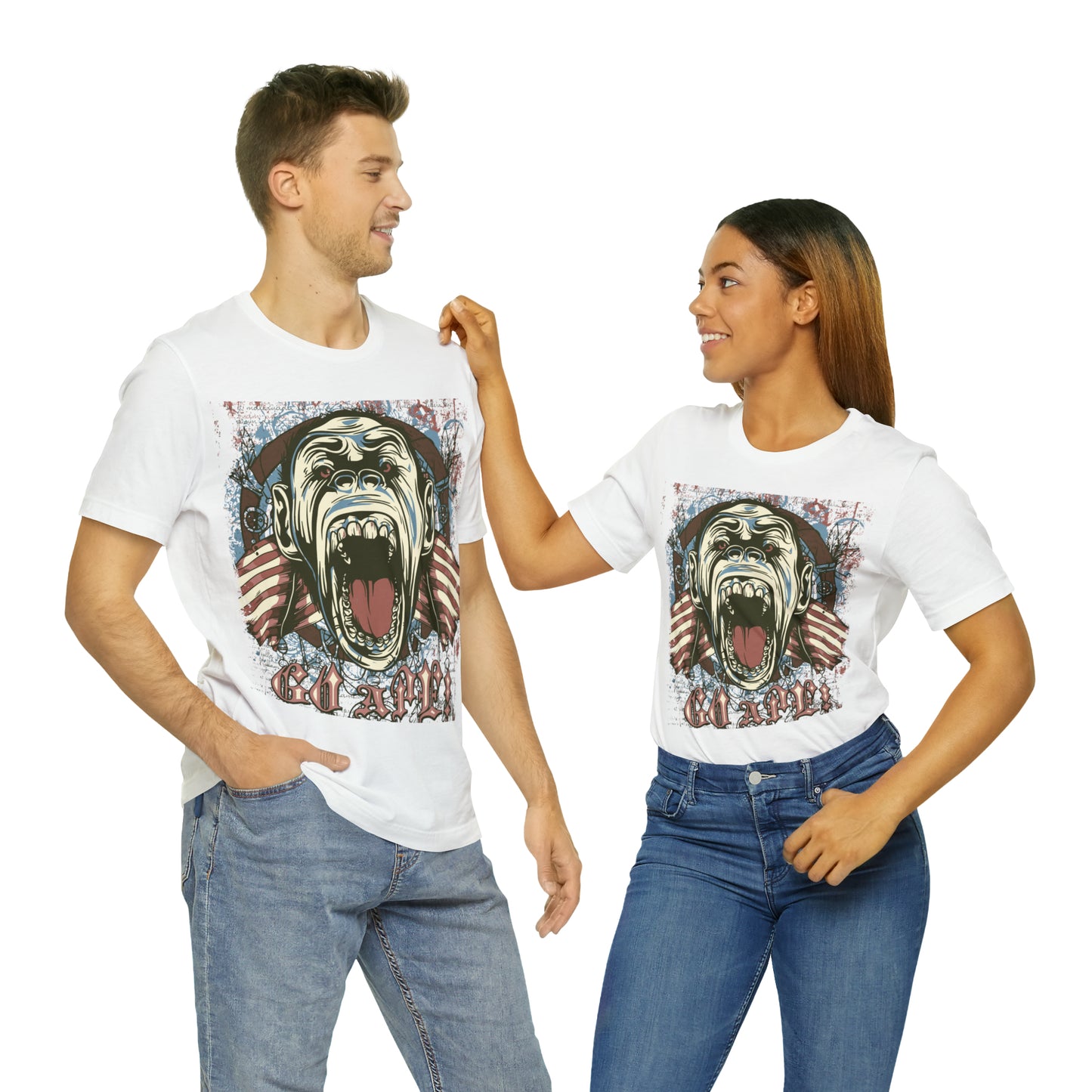 Go Ape, Unisex Jersey Short Sleeve Tee