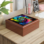 Prismatic Bloom, Jewelry- Stash -Collection Box