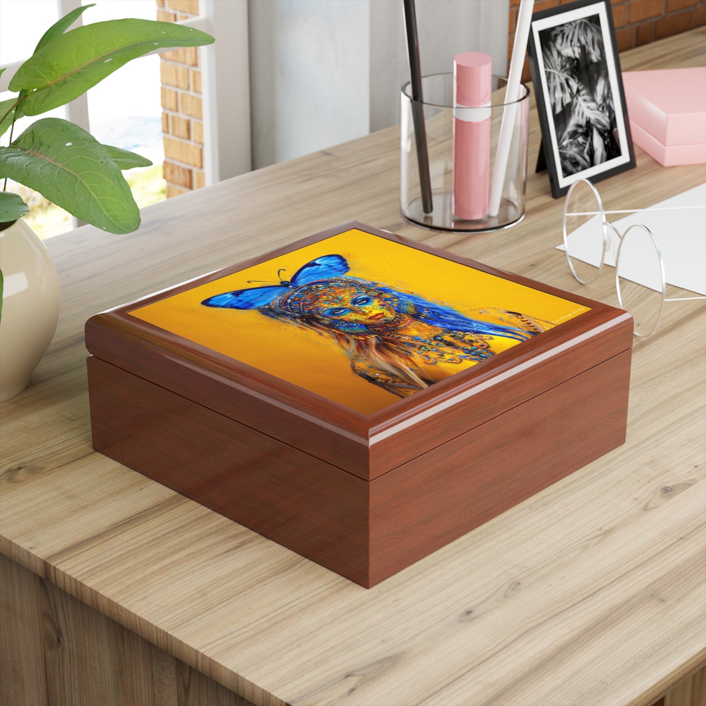 Butterfly Oracle Jewelry Box