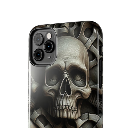 Metallic Chrome Skulls and classic Designed 19 Tough Phone Cases