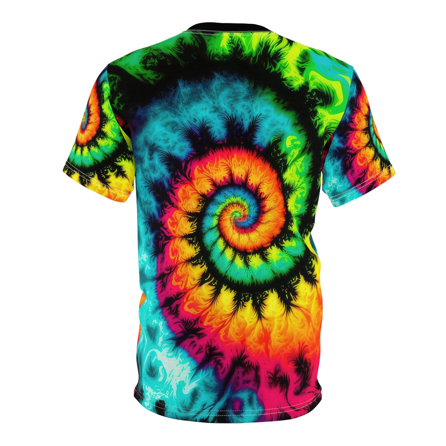 Bold And Beautiful Tie Dye Style Two Unisex Cut & Sew Tee (AOP)