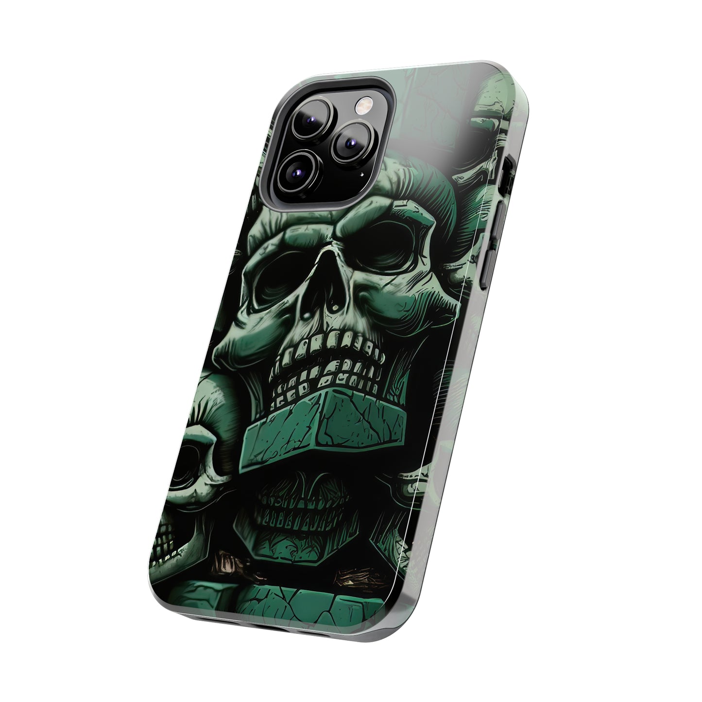 Metallic Chrome Skulls and classic Designed 15 Tough Phone Cases