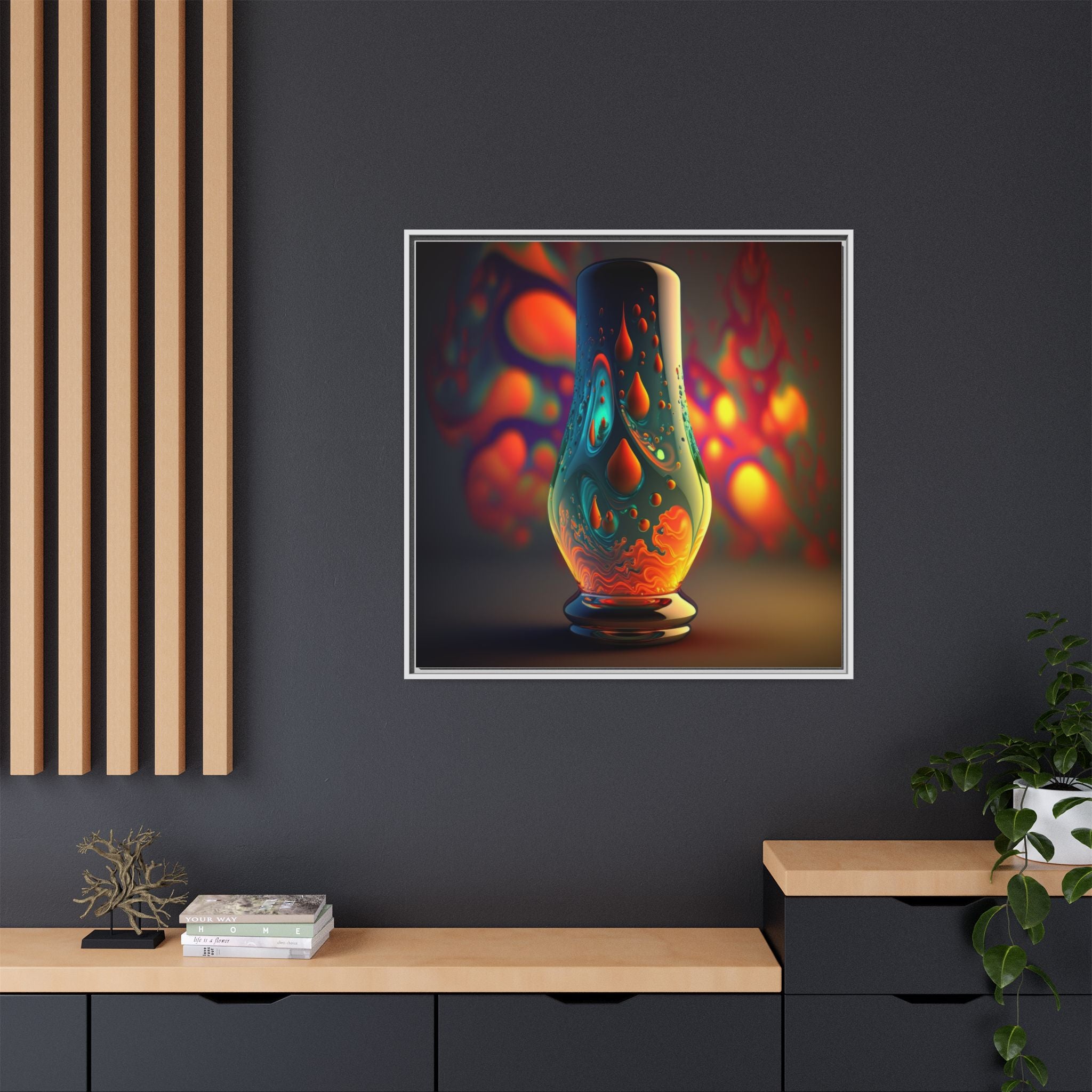 Molten Reverie, Art Print — Colorful Modern Wall Canvas