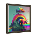 Sanctuary of Color, Art Print — Colorful Modern Wall Canvas